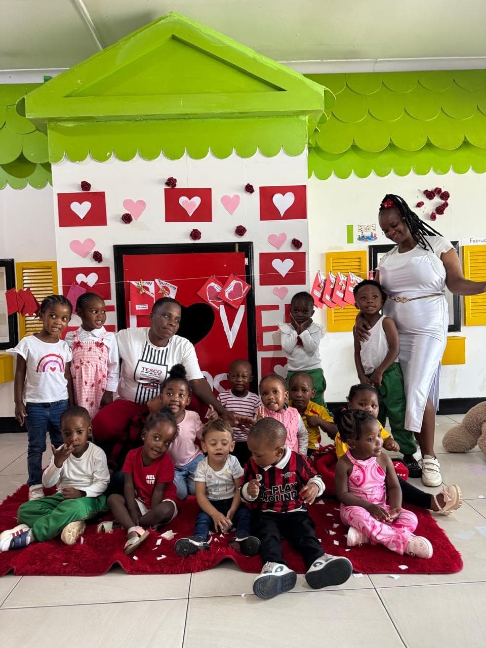 Beloved Academy learners group photo